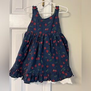 SweetHoney Navy Cherry Dress